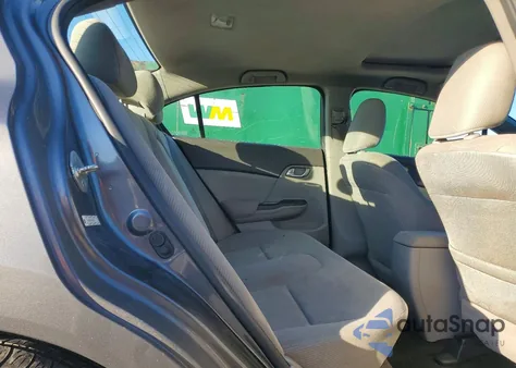 2012 Honda Civic Ex из США, поврежденный, VIN 2HGFB2F86CH587237